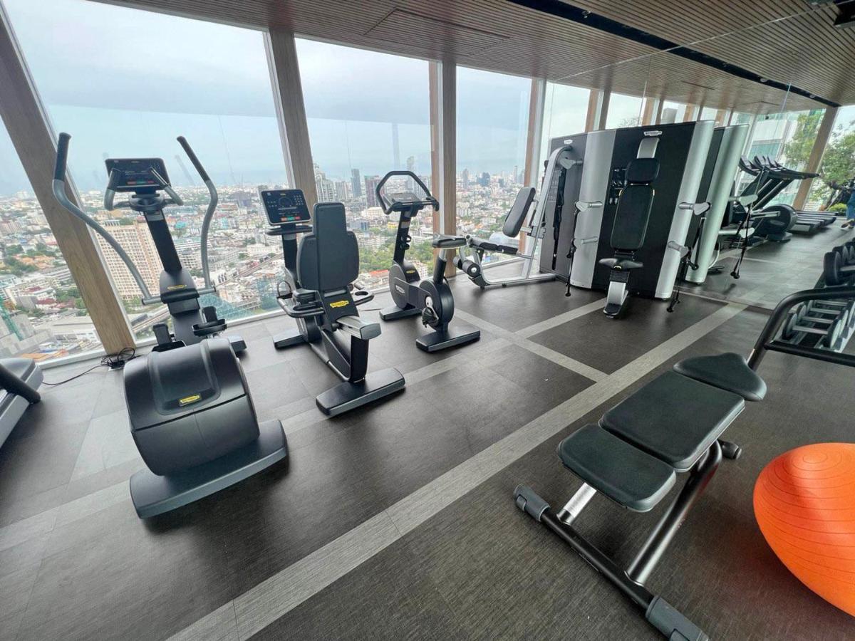 2 Bedroom Luxury Apartment 3 Min Walk From Bts Ekkamai Bangkok Exteriör bild